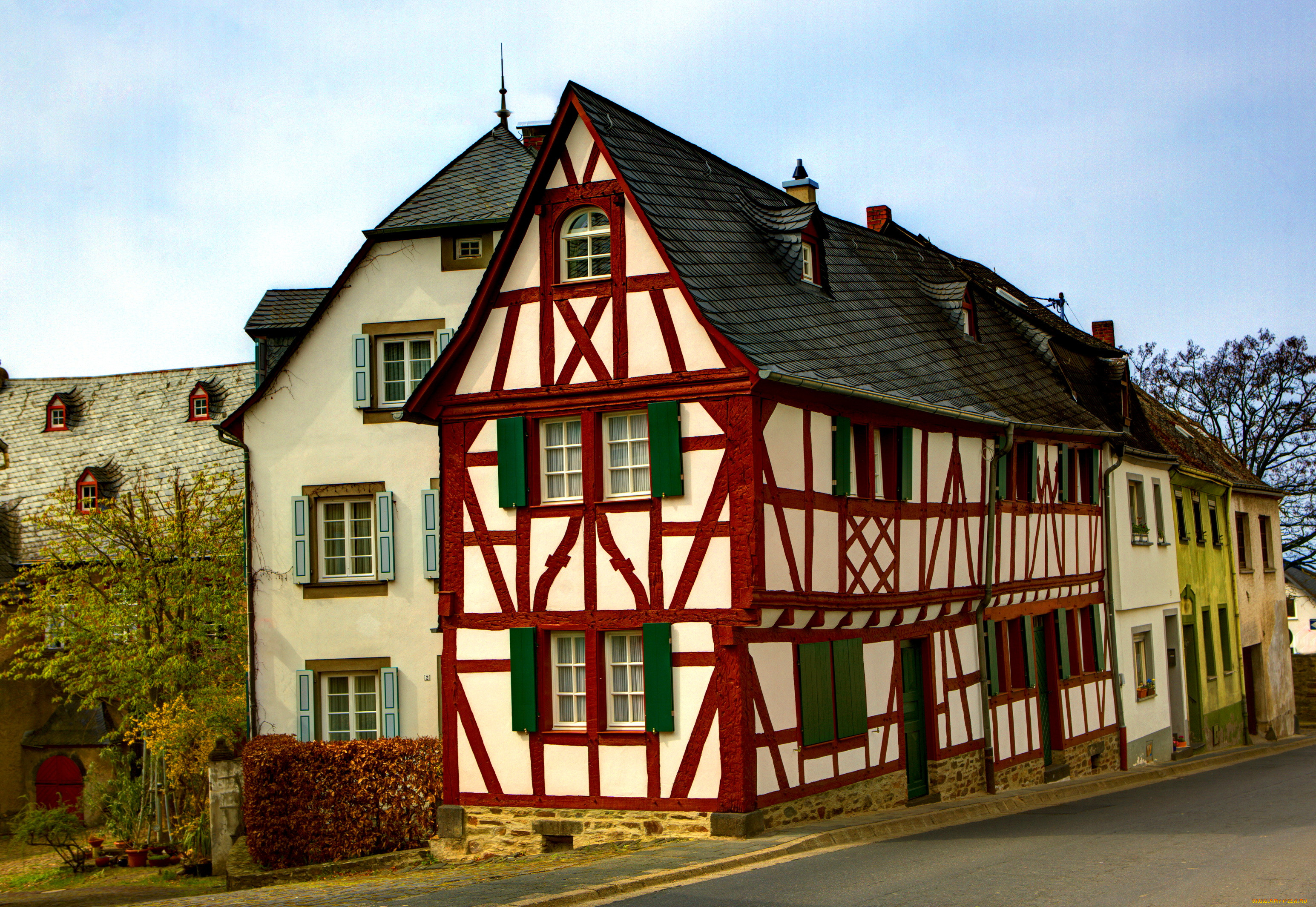 старинные дома в германии
